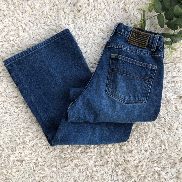 Ralph Lauren Denim - SOLD Vintage Ralph Lauren dark wash flare jeans
